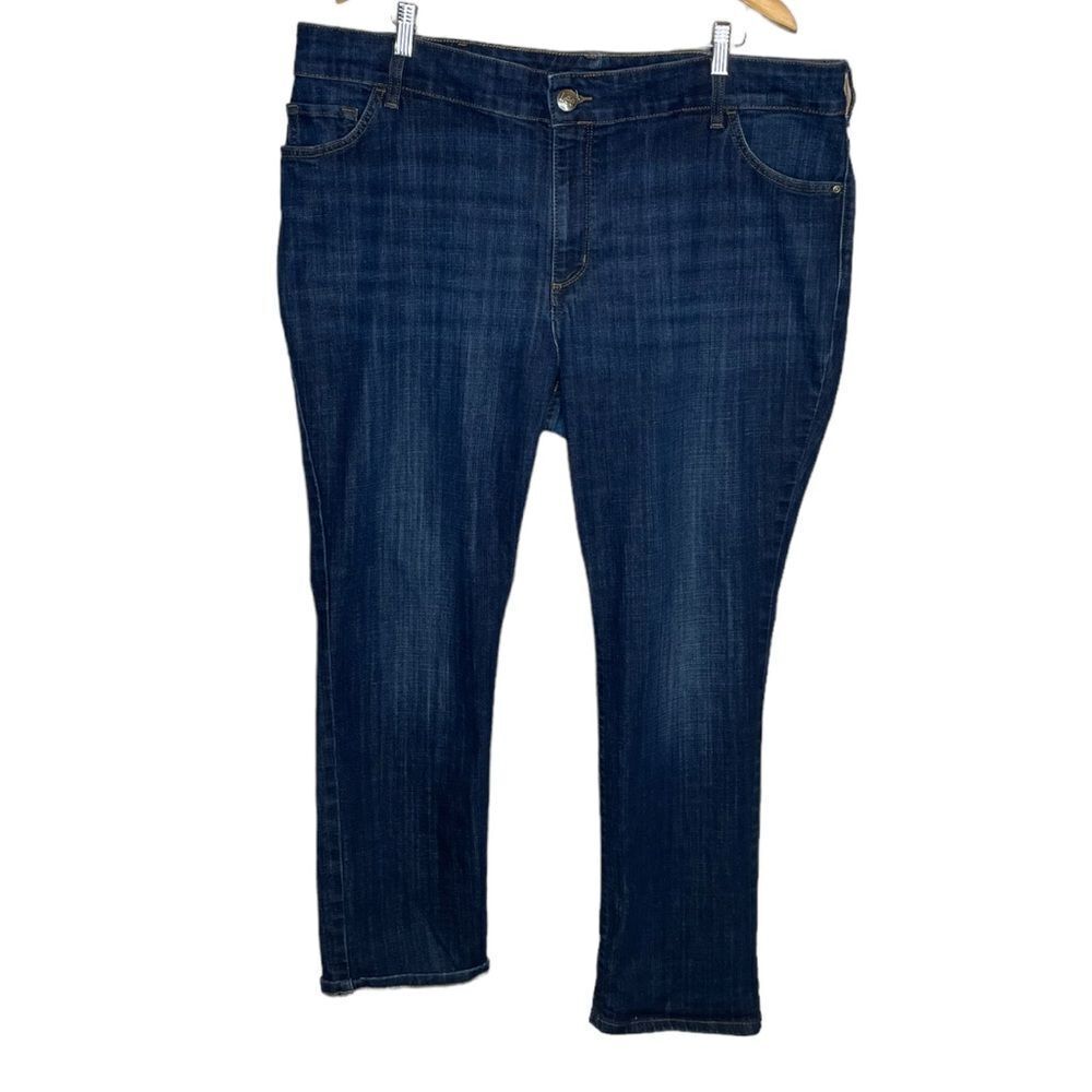 Lee Straight Leg Regular Fit Jeans size 22W